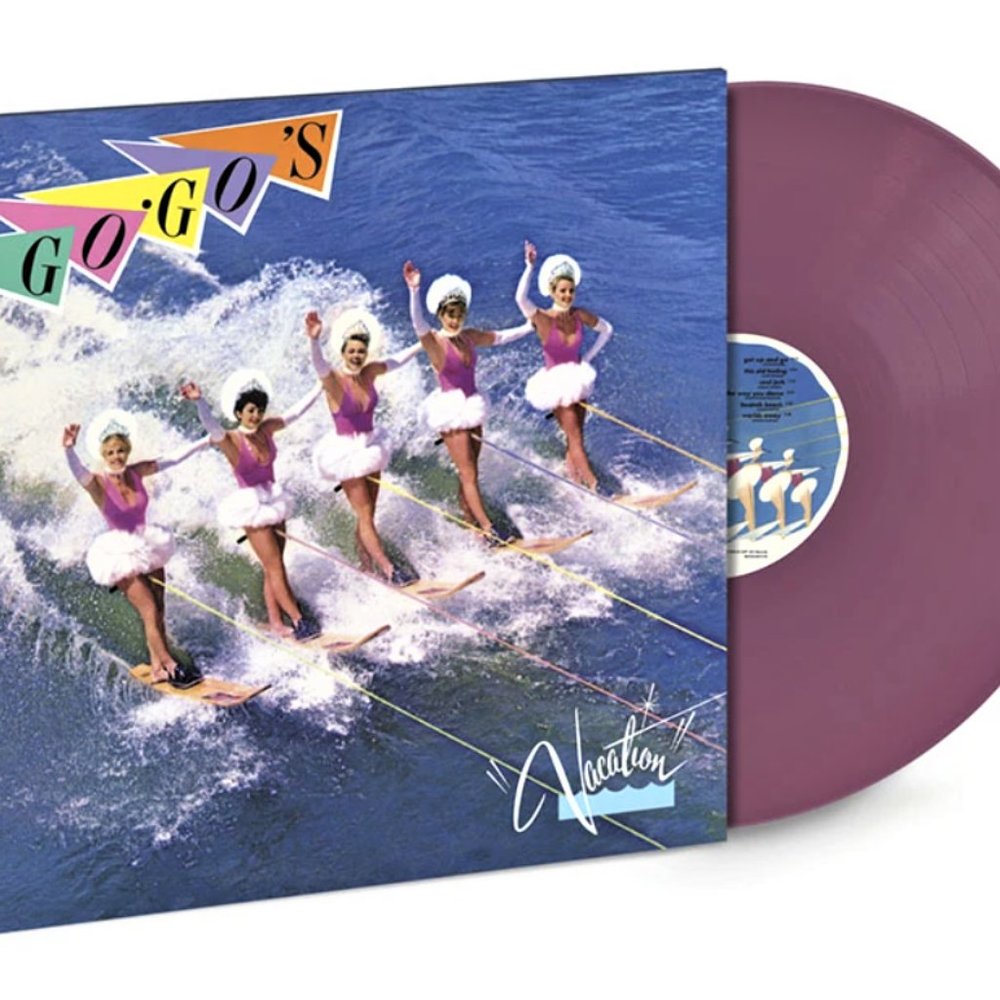 The Go-Go's Vacation LP ~ Ltd Ed Colored Vinyl (Lavender) ~ New/Sealed!